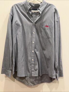 Men's OleMiss Check Button Down Shirt